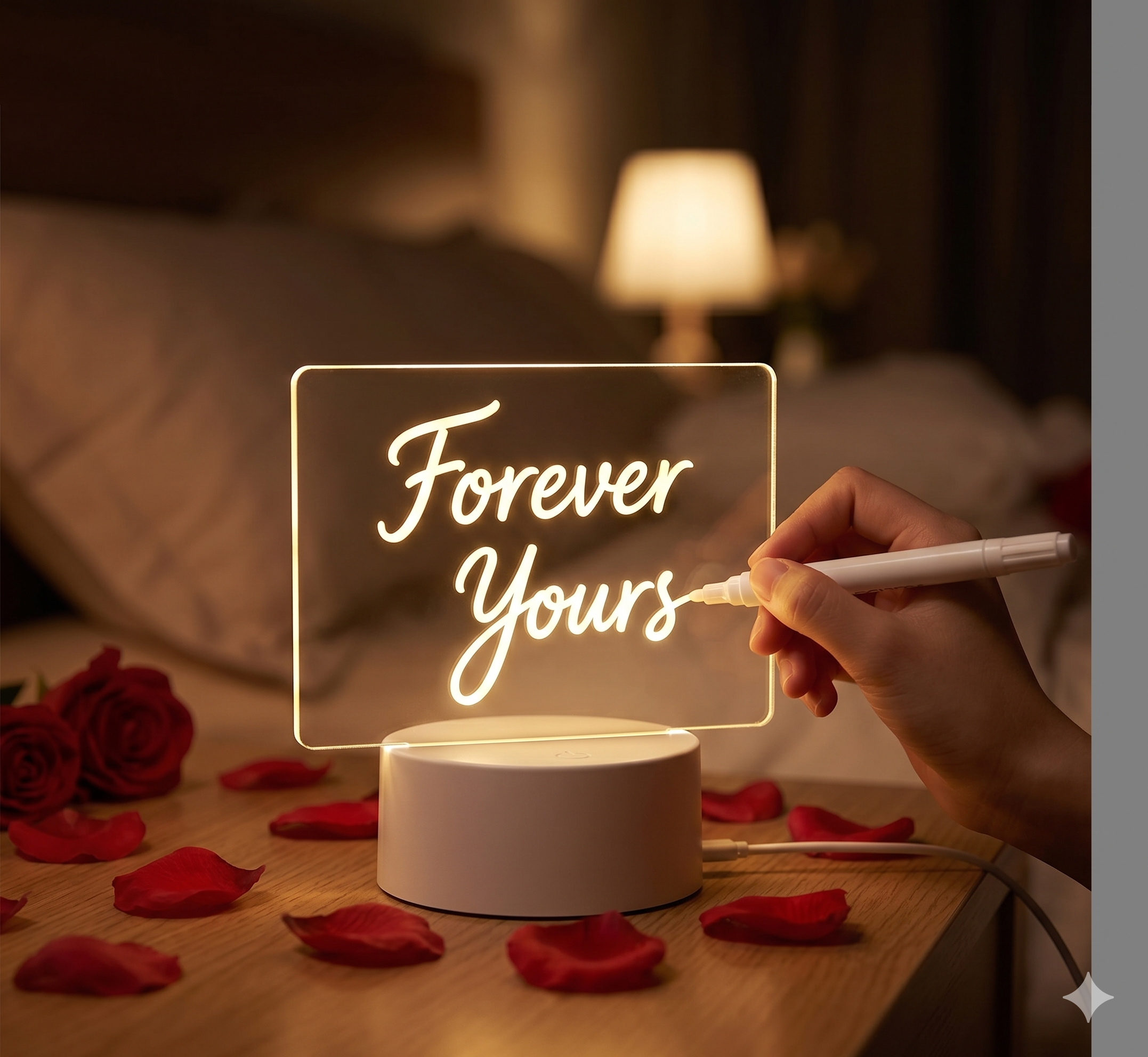 Writing Board Acrylic Night Light