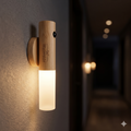 Rechargeable Motion Sensor Led Wooden Wall Light
