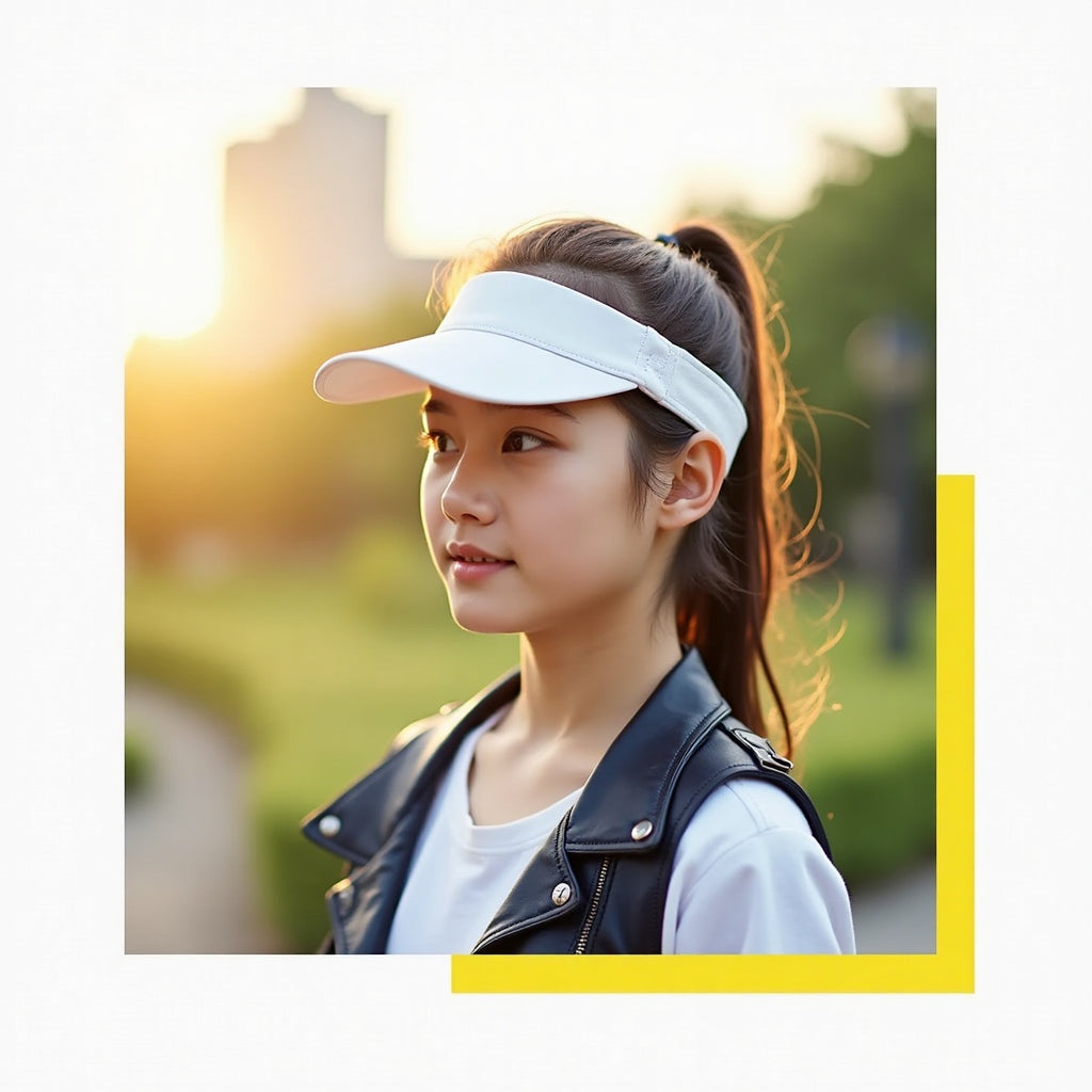 Custom Branded Portable Foldable Sun Visor For Outdoor