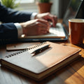 Business Gift Notebook Writing Ballpoint Executive Pen Set