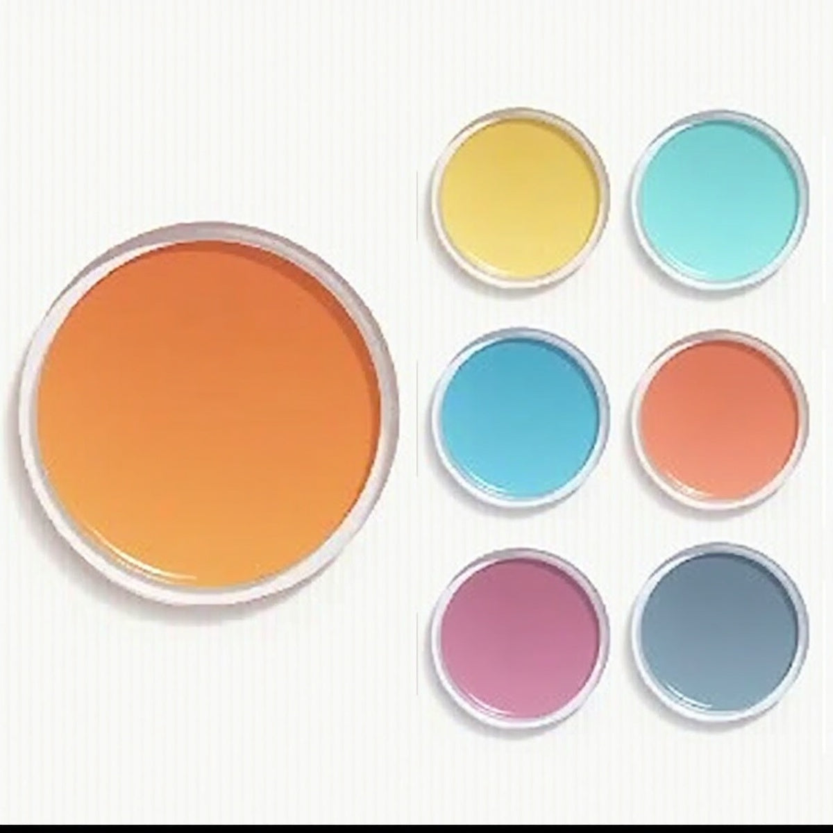 Gradient Acrylic Round Coaster
