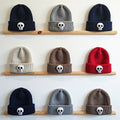 Knitted Skull Beanie Cap