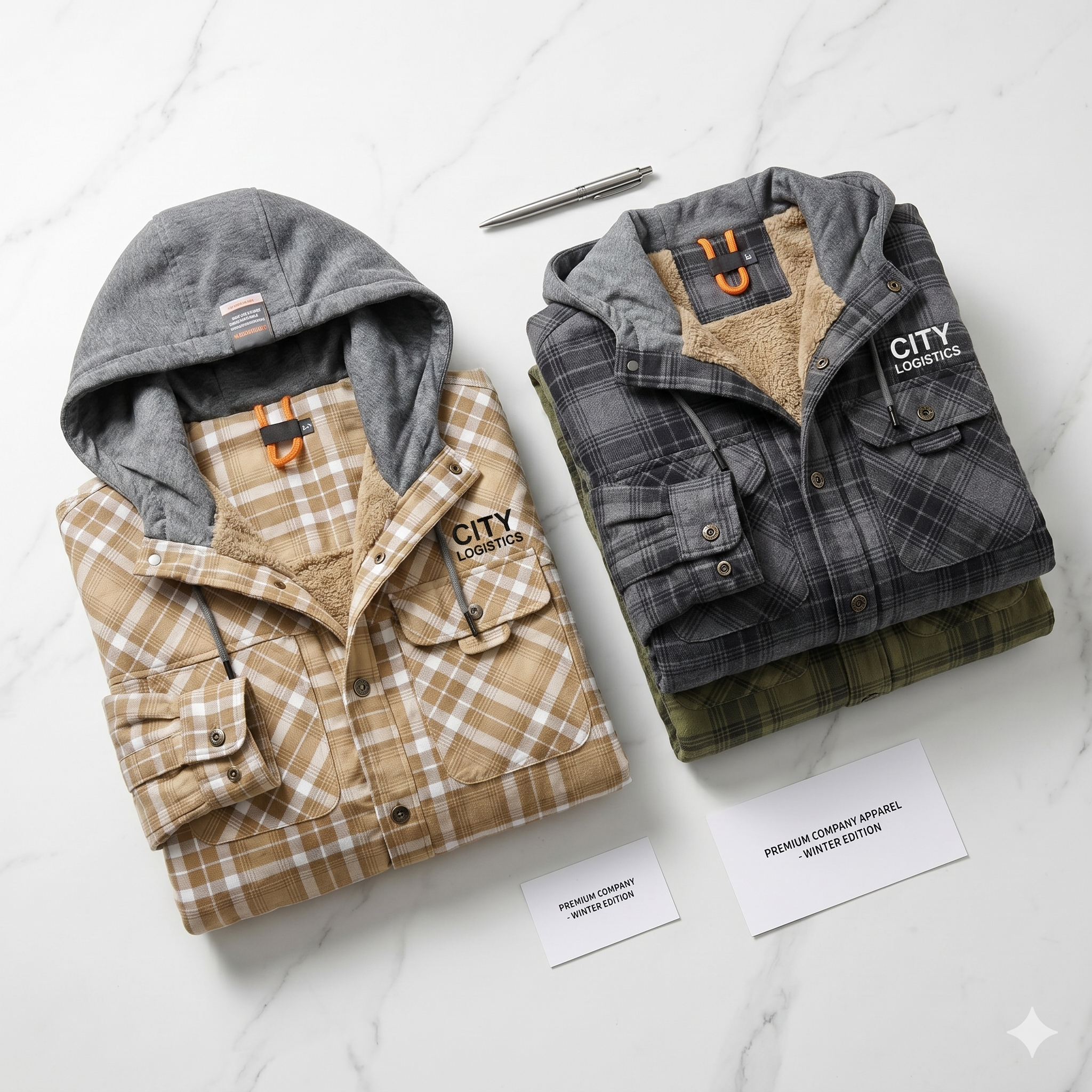 Winter Coat Jacket Sherpa Lined Full Zip Up Hoodie