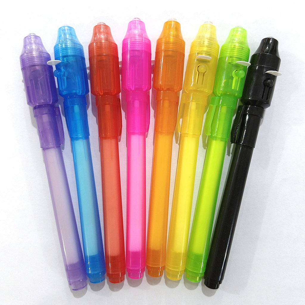 Invisible Ink Pen With Uv Light